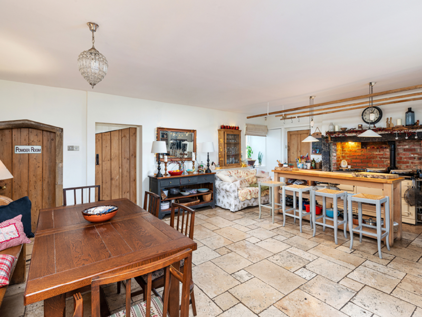 Inside Fenwick Tower, Grade IIListed Farmhouse for Sale near Matfen in